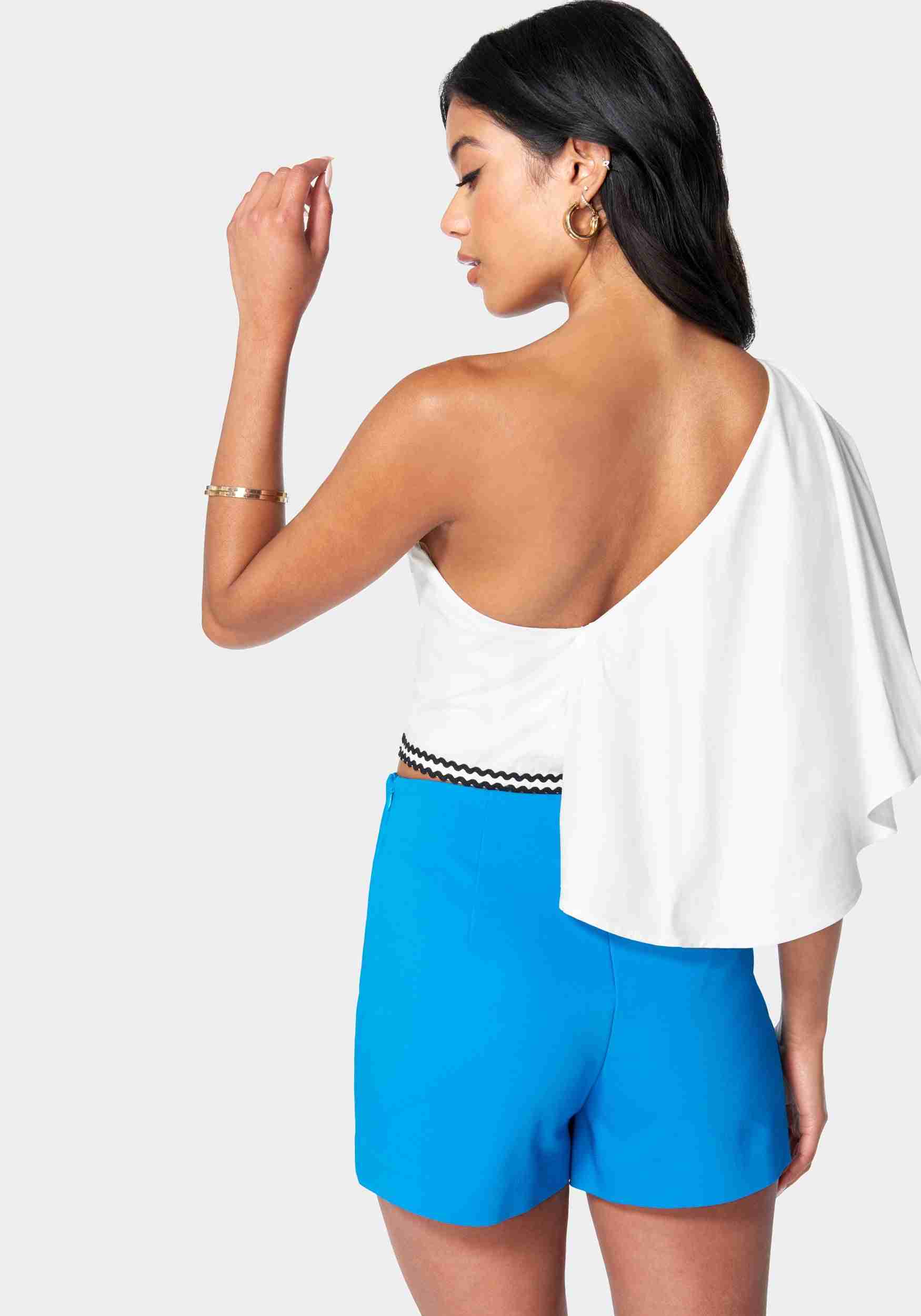 Off Shoulder Flared Sleeve Top